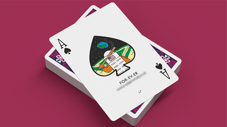 Orbit Squintz Playing Cards by Murphy's Magic Supplies, Inc.