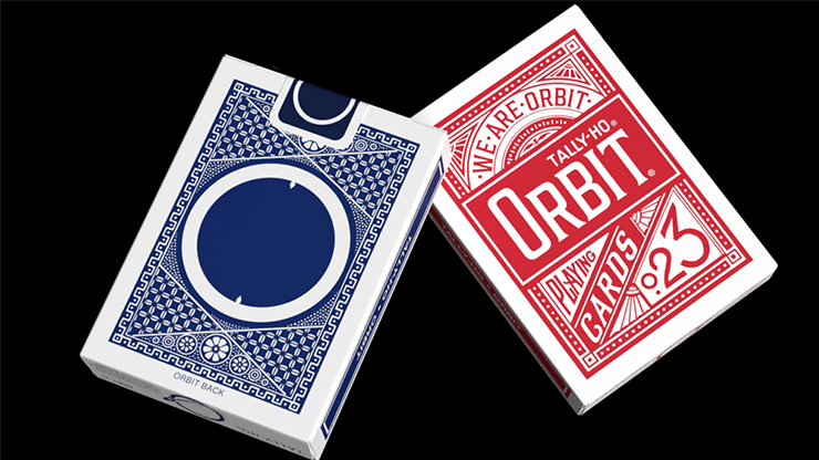 Orbit Tally Ho Circle Back (Red) Playing Cards by Murphy's Magic Supplies, Inc.