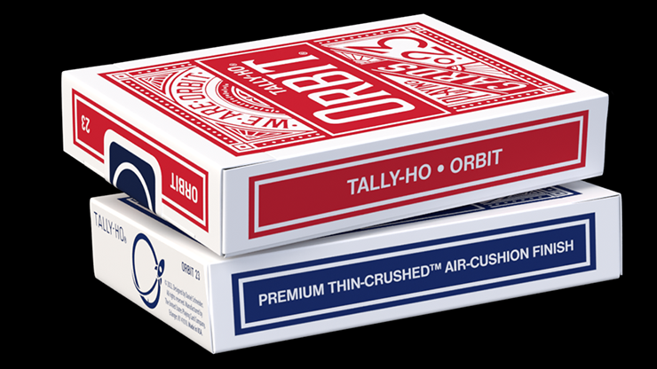 Orbit Tally Ho Circle Back (Blue) Playing Cards by Murphy's Magic Supplies, Inc.