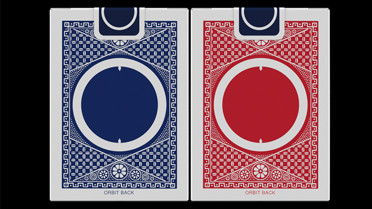 Orbit Tally Ho Circle Back (Blue) Playing Cards by Murphy's Magic Supplies, Inc.