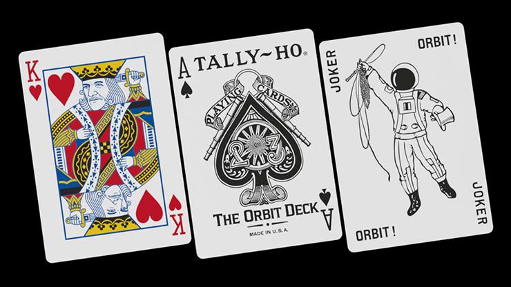 Orbit Tally Ho Circle Back (Blue) Playing Cards by Murphy's Magic Supplies, Inc.