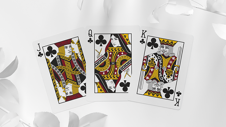 Daniel Schneider White Edition Playing Cards by Murphy's Magic Supplies, Inc.