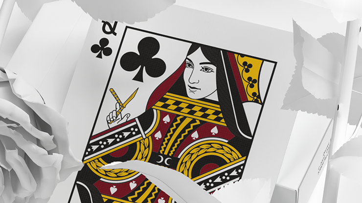 Daniel Schneider White Edition Playing Cards by Murphy's Magic Supplies, Inc.