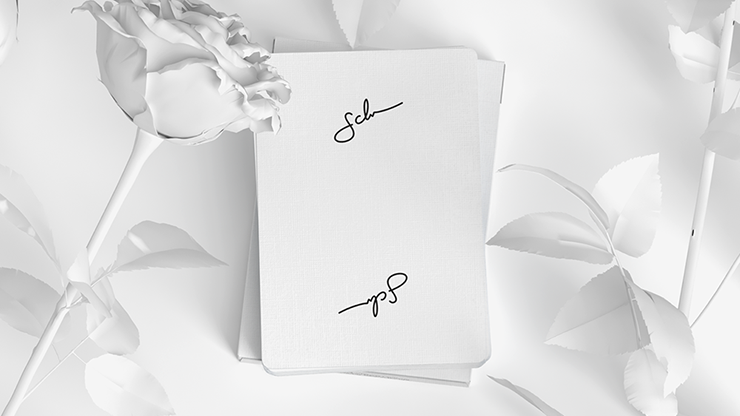 Daniel Schneider White Edition Playing Cards by Murphy's Magic Supplies, Inc.