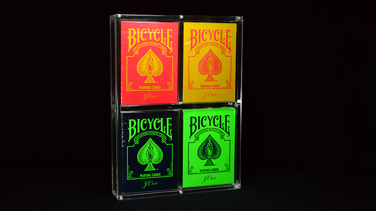 Carat X2X2 (Double Row Four Deck Case) by Murphy's Magic Supplies, Inc.