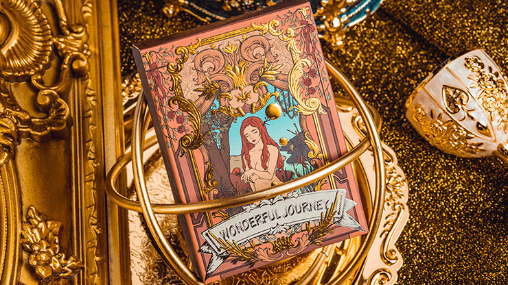 Wonder Journey (Golden) Playing Cards by KING STAR by KING STAR by Murphy's Magic Supplies, Inc.