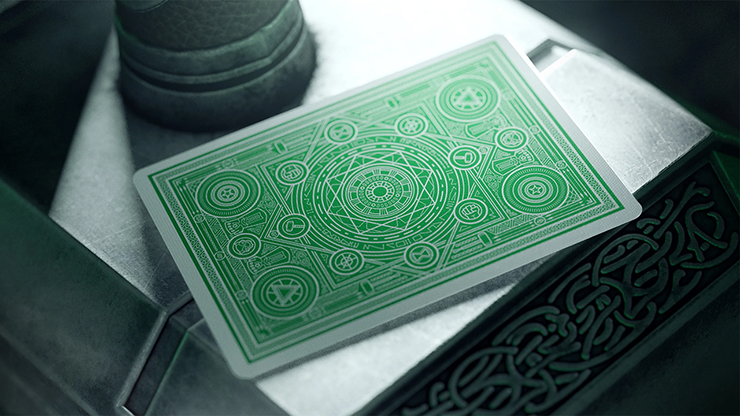 Avengers: Green Edition Playing Cards by theory11 by Murphy's Magic Supplies, Inc.
