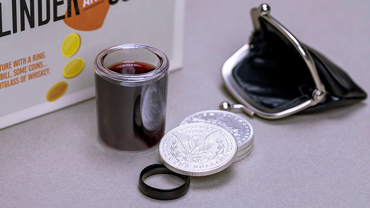 Cylinder and Coins (Gimmicks and Online Instructions) by Joshua Jay - Trick by Murphy's Magic Supplies, Inc.