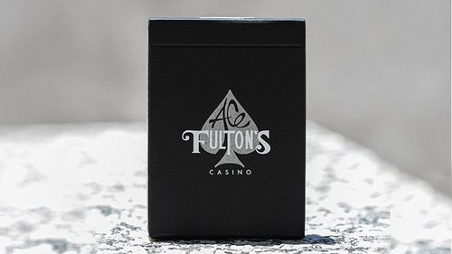 Ace Fulton's Casino (Black) Playing Cards by Murphy's Magic Supplies, Inc.