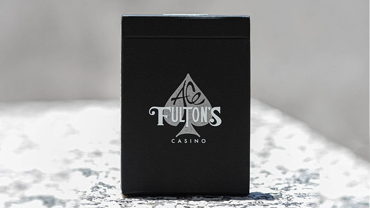 Ace Fulton's Casino (Black) Playing Cards by Murphy's Magic Supplies, Inc.
