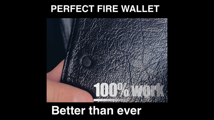 Perfect Fire Wallet by Victor Voitko - Trick by Murphy's Magic Supplies, Inc.