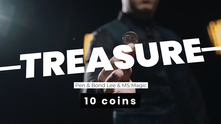 Treasure (10 coin holder) by Pen & MS Magic by Murphy's Magic Supplies, Inc.