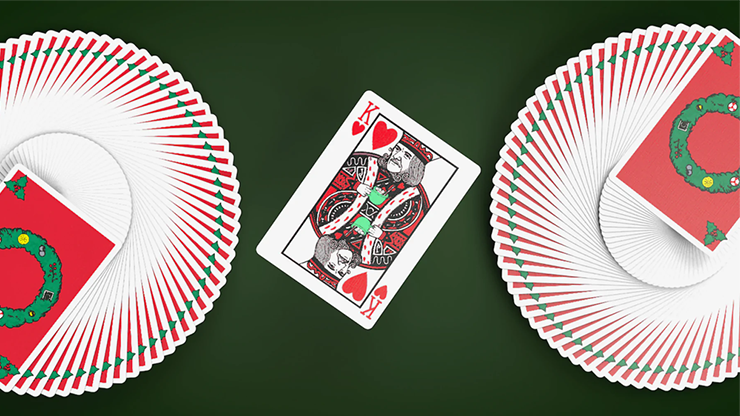 Orbit Christmas V2 Playing Cards by Murphy's Magic Supplies, Inc.