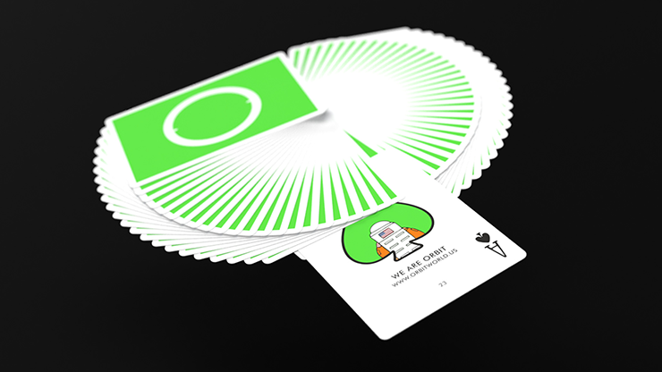 Orbit Chroma Key Playing Cards by Murphy's Magic Supplies, Inc.
