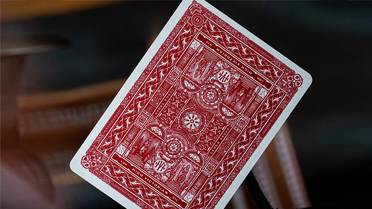 High Victorian (Red) Playing Cards by theory11 by Murphy's Magic Supplies, Inc.