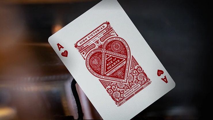 High Victorian (Red) Playing Cards by theory11 by Murphy's Magic Supplies, Inc.