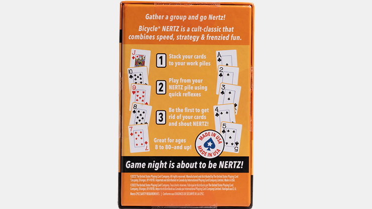 Bicycle Nertz Set (Cards and Game) by Murphy's Magic Supplies, Inc.