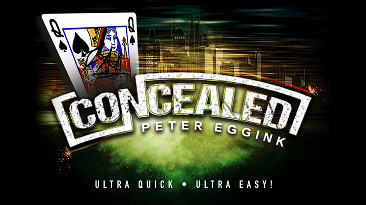 CONCEALED (Gimmicks and Online Instructions) by Peter Eggink - Trick by Murphy's Magic Supplies, Inc.