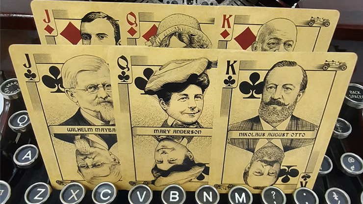 Bicycle Turn of the Century (Automobile) Playing Cards by Murphy's Magic Supplies, Inc.