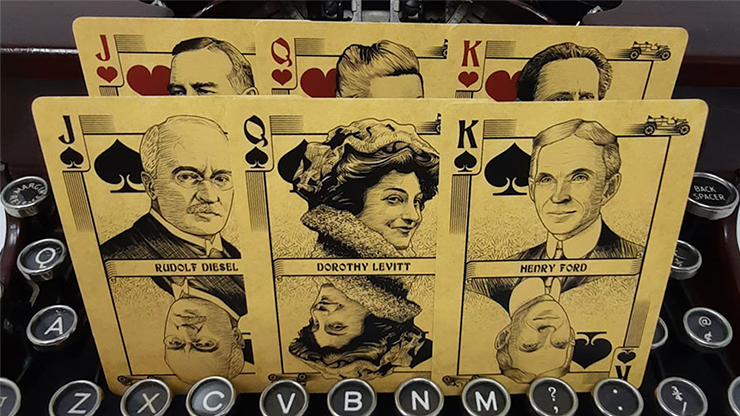 Bicycle Turn of the Century (Automobile) Playing Cards by Murphy's Magic Supplies, Inc.