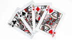 1st V4 Playing Cards (Red) by Chris Ramsay by Murphy's Magic Supplies, Inc.