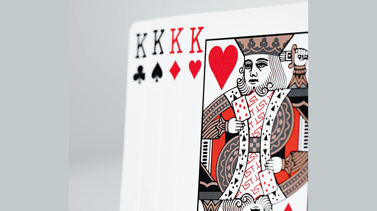 1st V4 Playing Cards (Red) by Chris Ramsay by Murphy's Magic Supplies, Inc.