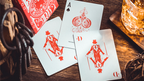 Smoke & Mirrors V8, Red (Deluxe) Edition Playing Cards by Dan & Dave by Murphy's Magic Supplies, Inc.