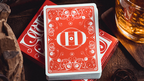 Smoke & Mirrors V8, Red (Deluxe) Edition Playing Cards by Dan & Dave by Murphy's Magic Supplies, Inc.