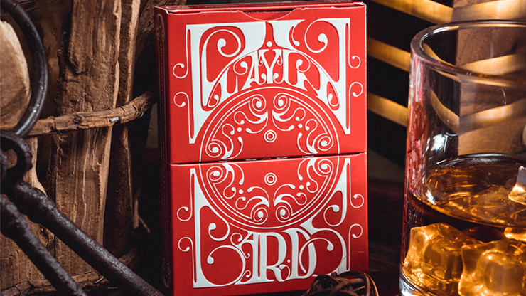 Smoke & Mirrors V8, Red (Deluxe) Edition Playing Cards by Dan & Dave by Murphy's Magic Supplies, Inc.