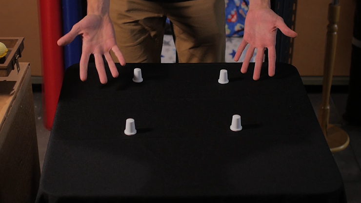 The Flying Thimbles (Gimmick and Online Instructions) by Vernet Magic - Trick by Murphy's Magic Supplies, Inc.