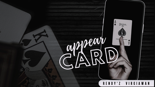 APPEAR CARD by RENDY'Z VIRGIAWAN video DOWNLOAD by Murphy's Magic Supplies, Inc.