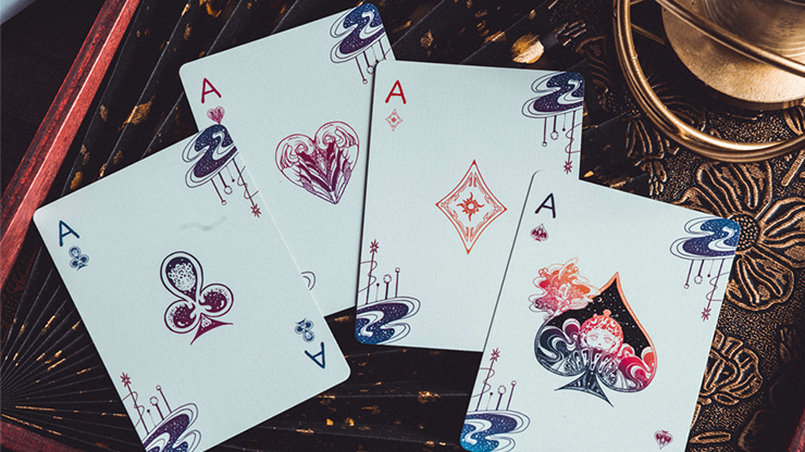 Twelve Imperial Symbols Playing Cards (Colorful) by KING STAR by Murphy's Magic Supplies, Inc.