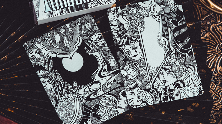 Twelve Imperial Symbols Playing Cards (Monochrome) by KING STAR by Murphy's Magic Supplies, Inc.