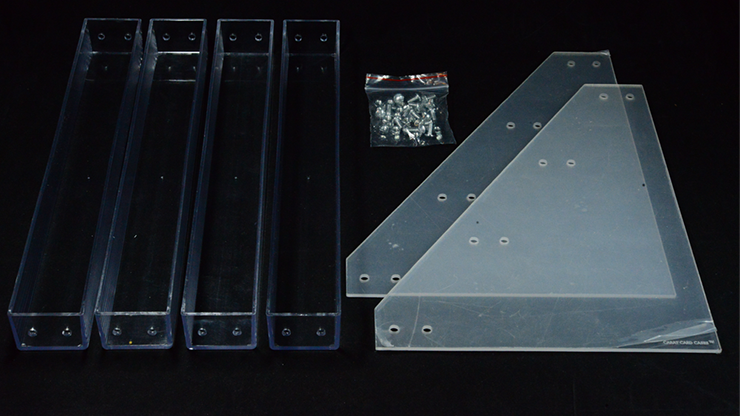 Carat XCR4 4 Tiered Rack (Holds 16 Decks) by Murphy's Magic Supplies, Inc.