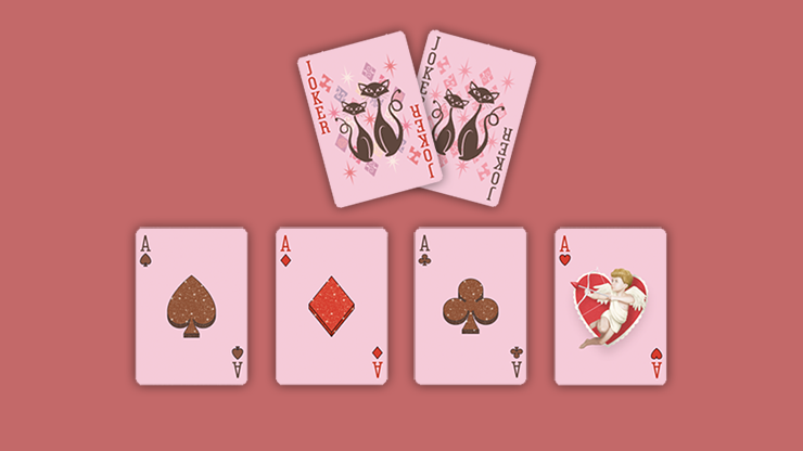 Bicycle Vintage Valentine Playing Cards by Collectable Playing Cards by Murphy's Magic Supplies, Inc.