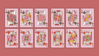 Bicycle Vintage Valentine Playing Cards by Collectable Playing Cards by Murphy's Magic Supplies, Inc.