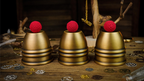 Artistic Combo Cups and Balls (Brass) by TCC - Trick by Murphy's Magic Supplies, Inc.