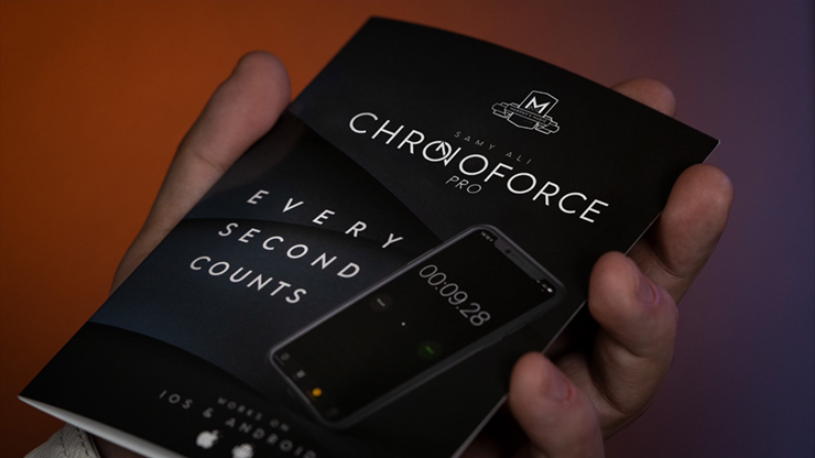 ChronoForce Pro - Physical Copy (App & Online Instructions) by Samy Ali - Trick by Murphy's Magic Supplies, Inc.