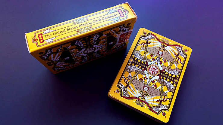 Bicycle Wukong Rebellion (Yellow) Playing Cards by Murphy's Magic Supplies, Inc.