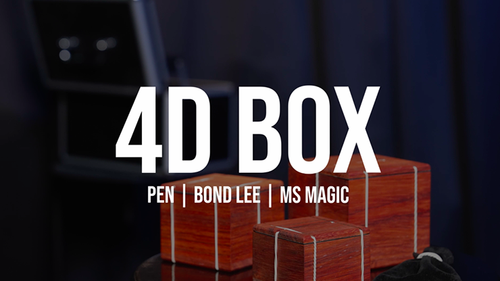 4D BOX (NEST OF BOXES) by Pen, Bond Lee & MS Magic by Murphy's Magic Supplies, Inc.