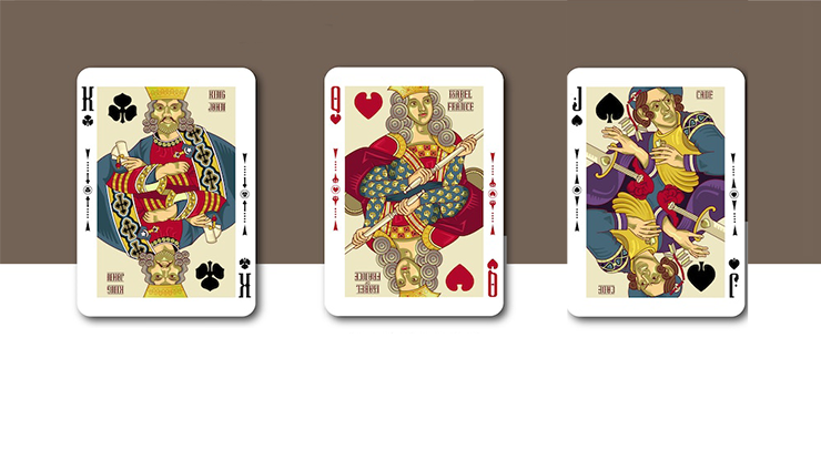 Shakespeare (Black) Playing Cards by Murphy's Magic Supplies, Inc.