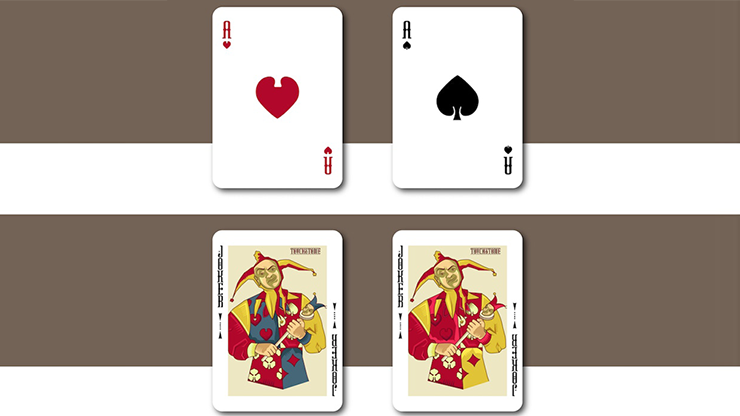 Shakespeare (Black) Playing Cards by Murphy's Magic Supplies, Inc.