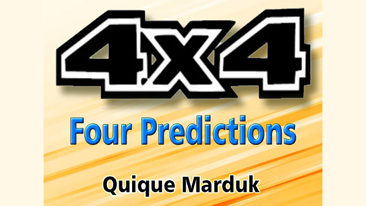 4X4 by Quique Marduk by Murphy's Magic Supplies, Inc.