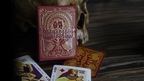 Shakespeare (Burgundy) Playing Cards by Murphy's Magic Supplies, Inc.
