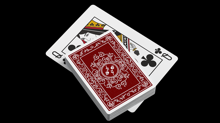 Black Roses Edelrot Mini Playing Cards (Collector's Box) by Murphy's Magic Supplies, Inc.