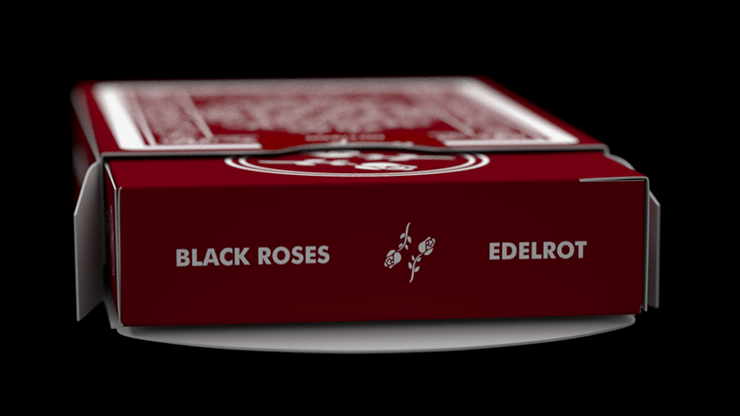 Black Roses Edelrot Mini Playing Cards (Collector's Box) by Murphy's Magic Supplies, Inc.