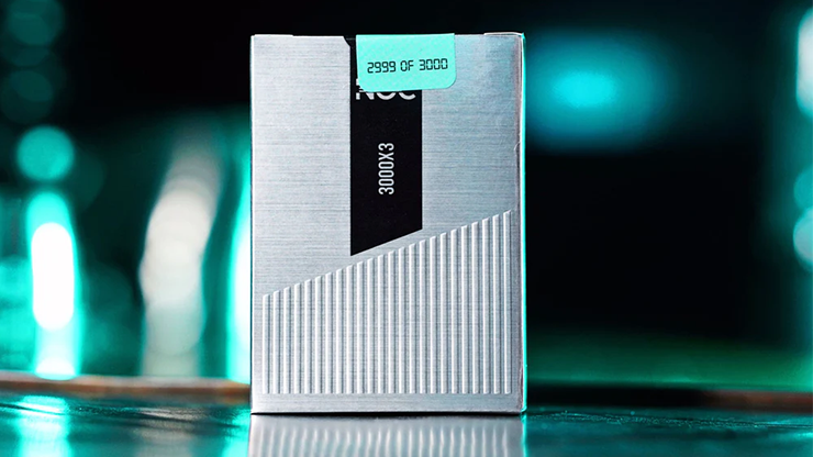 Limited NOC3000X3: Silver/Teal (Species X) by Murphy's Magic Supplies, Inc.