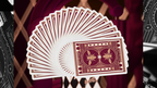 Montauk Hotel Burgundy Playing Cards by Gemini by Murphy's Magic Supplies, Inc.