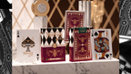Montauk Hotel Burgundy Playing Cards by Gemini by Murphy's Magic Supplies, Inc.
