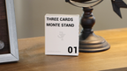 Three Cards Monte Stand RED (Gimmicks and Online Instruction) by Jeki Yoo - Trick by Murphy's Magic Supplies, Inc.
